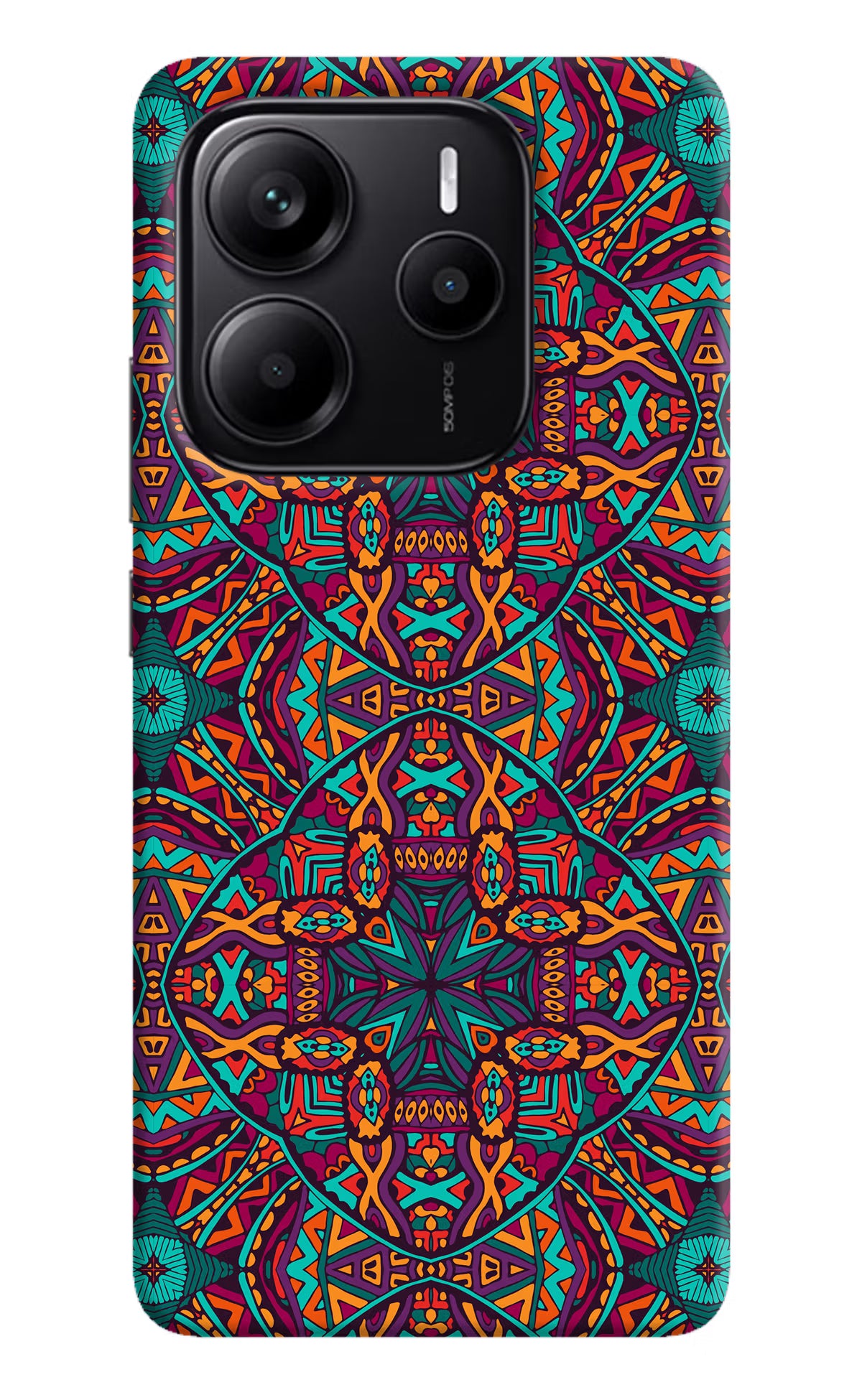 Colour Mandala Redmi Note 14 5G Hard Case Back Cover by Casekaro