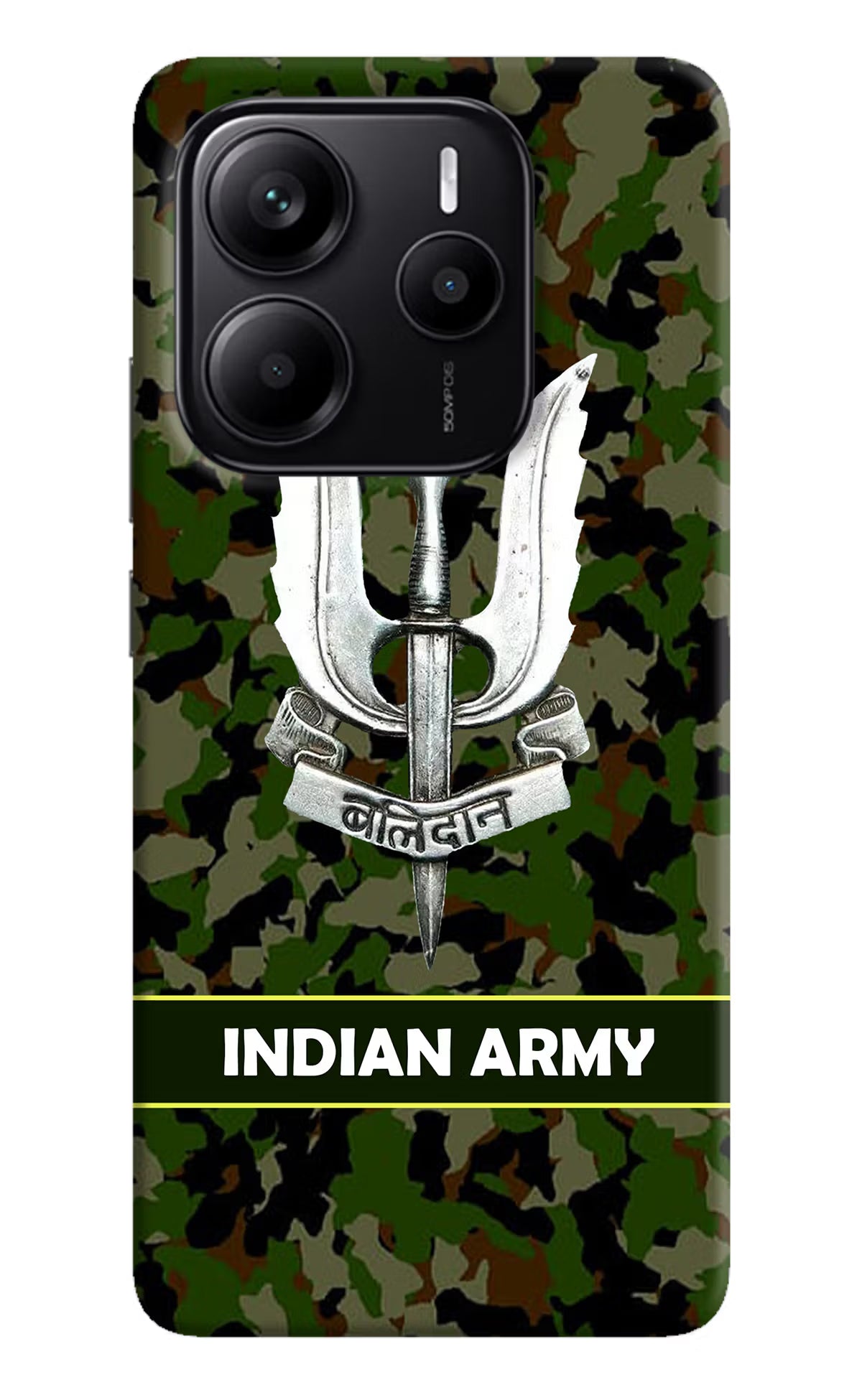 Balidan Indian Logo Redmi Note 14 5G Hard Case Back Cover by Casekaro