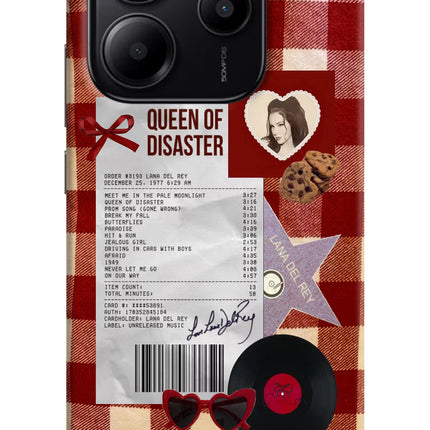 Queen of Disaster Redmi Note 14 5G Hard Case Back Cover by Casekaro