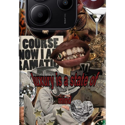 Luxury Redmi Note 14 5G Hard Case Back Cover by Casekaro