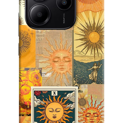 Sun Redmi Note 14 5G Hard Case Back Cover by Casekaro