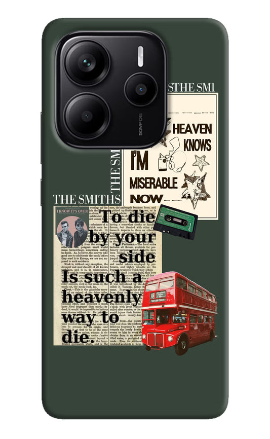The Smiths Redmi Note 14 5G Hard Case Back Cover by Casekaro