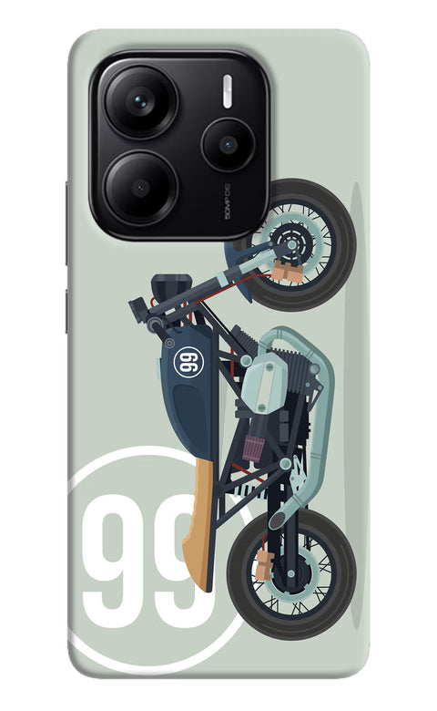 Classic Cafe Racer 99 Redmi Note 14 5G Back Cover