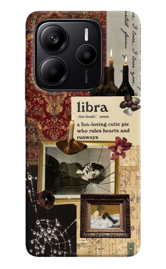 Libra Zodiac Redmi Note 14 5G Hard Case Back Cover by Casekaro