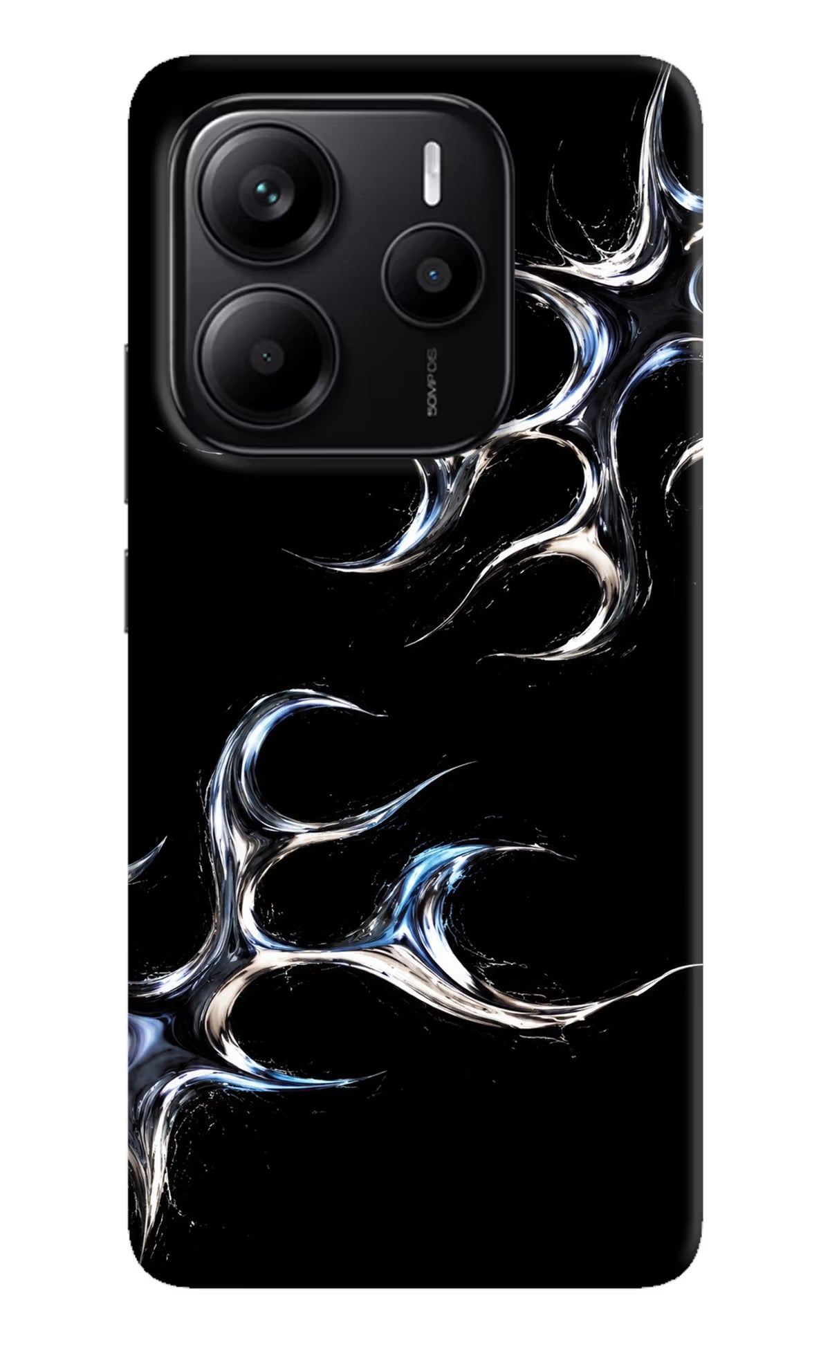Chrome Tribal Redmi Note 14 5G Hard Case Back Cover by Casekaro