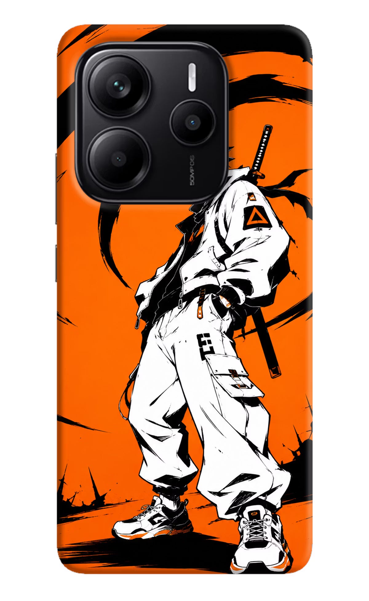 Street Samurai  Redmi Note 14 5G Hard Case Back Cover by Casekaro