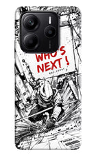 Who's Next Redmi Note 14 5G Hard Case Back Cover by Casekaro