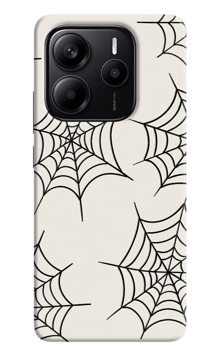 Spider Web Redmi Note 14 5G Back Cover, Hard case