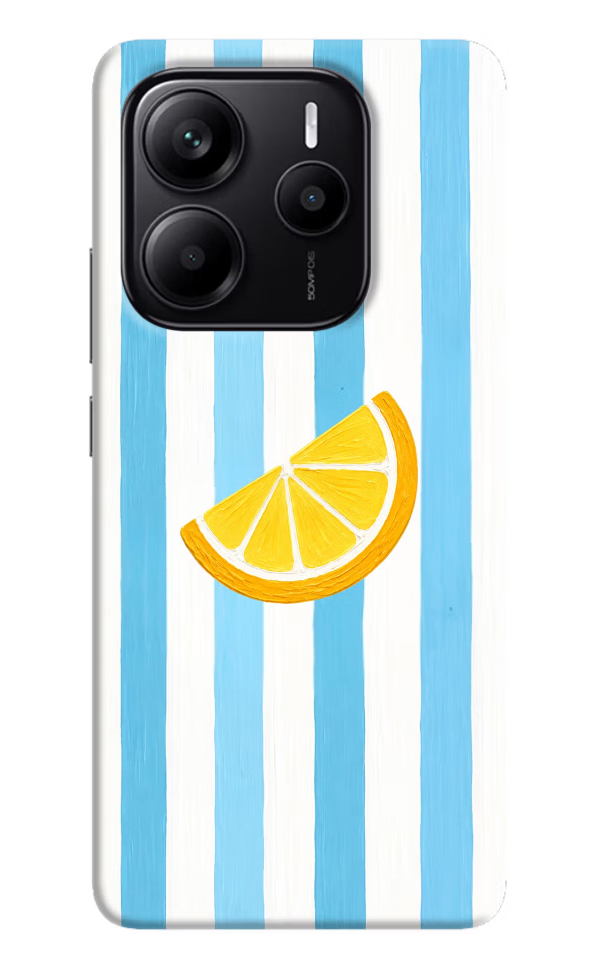 Summer Lemon Redmi Note 14 5G Hard Case Back Cover by Casekaro