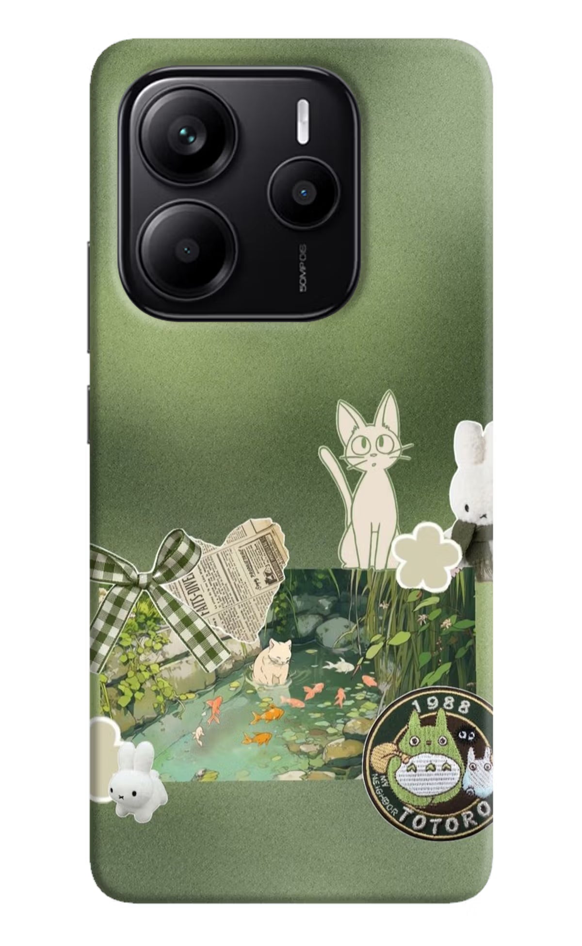 Aesthetic anime Redmi Note 14 5G Back Cover