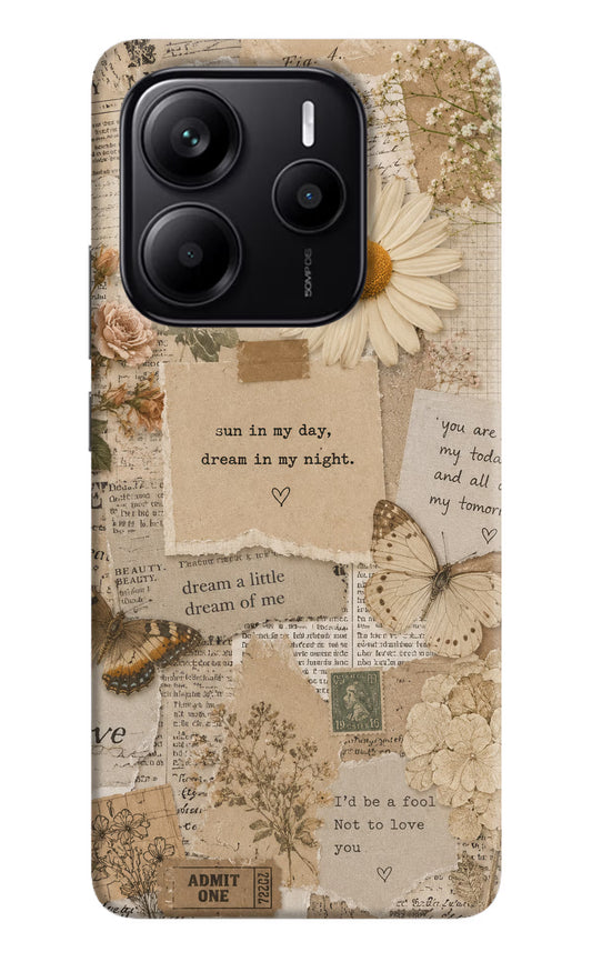 Vintage case Redmi Note 14 5G Hard Case Back Cover by Casekaro
