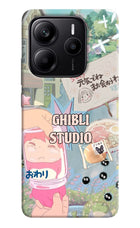 Studio Ghibli Redmi Note 14 5G Hard Case Back Cover by Casekaro