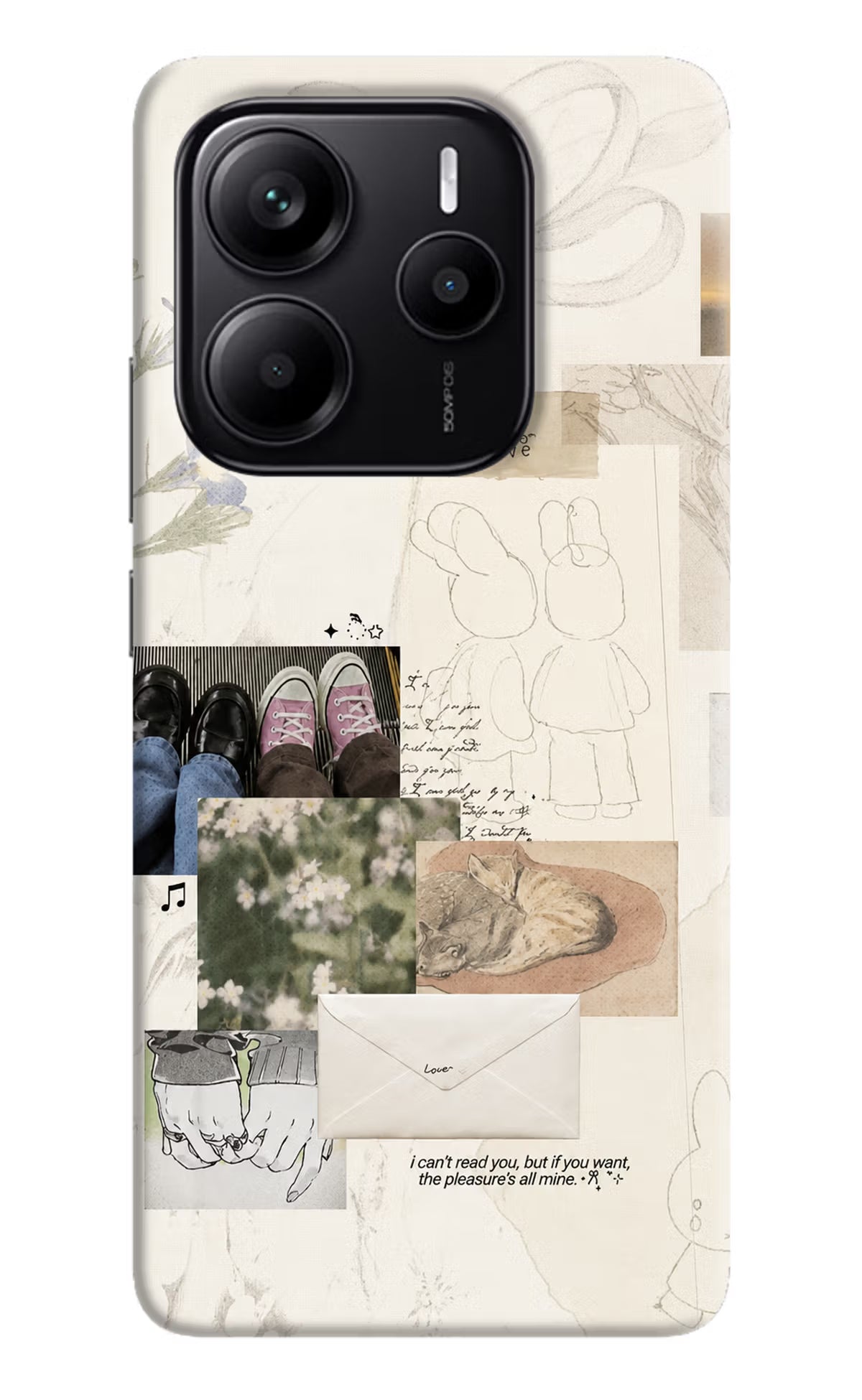 Soft Aesthetic Redmi Note 14 5G Back Cover