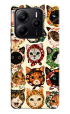 Cool Cat Redmi Note 14 5G Hard Case Back Cover by Casekaro