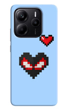 Peter Heart Redmi Note 14 5G Hard Case Back Cover by Casekaro