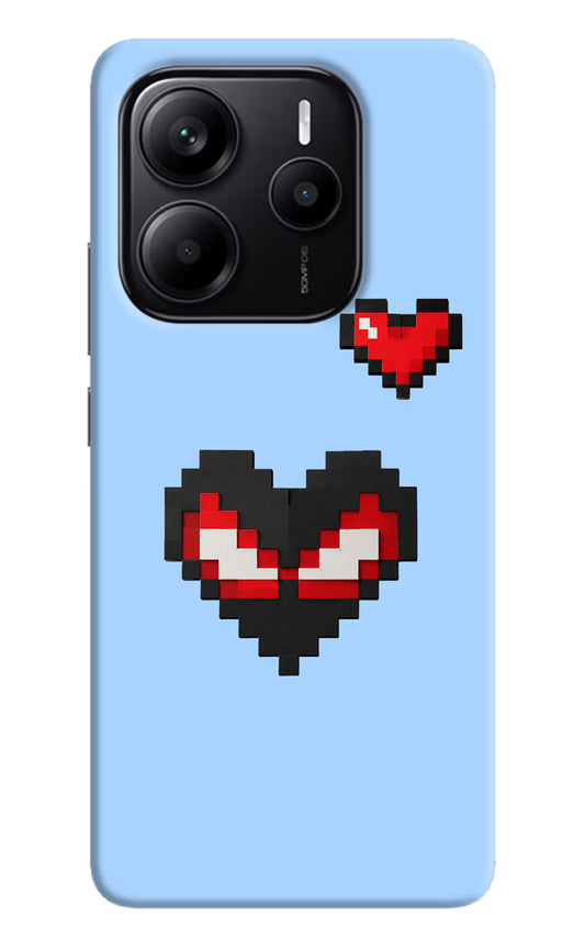 Peter Heart Redmi Note 14 5G Hard Case Back Cover by Casekaro