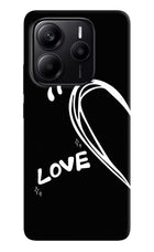 Love Line Redmi Note 14 5G Hard Case Back Cover by Casekaro