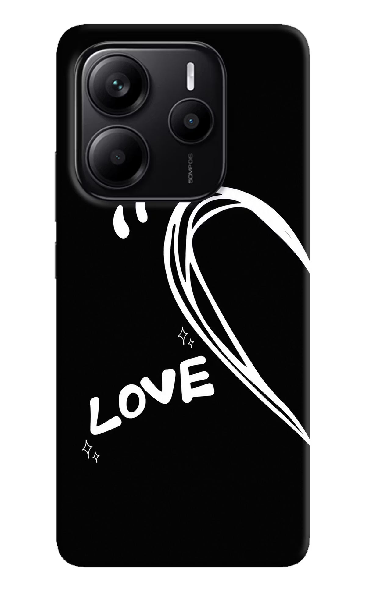 Love Line Redmi Note 14 5G Back Cover