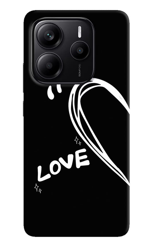 Love Line Redmi Note 14 5G Hard Case Back Cover by Casekaro