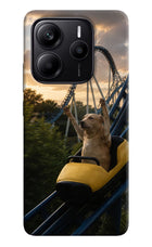 Rollercoaster Dog Redmi Note 14 5G Hard Case Back Cover by Casekaro