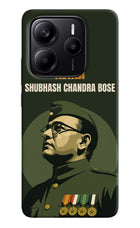 Netaji Legacy Redmi Note 14 5G Hard Case Back Cover by Casekaro