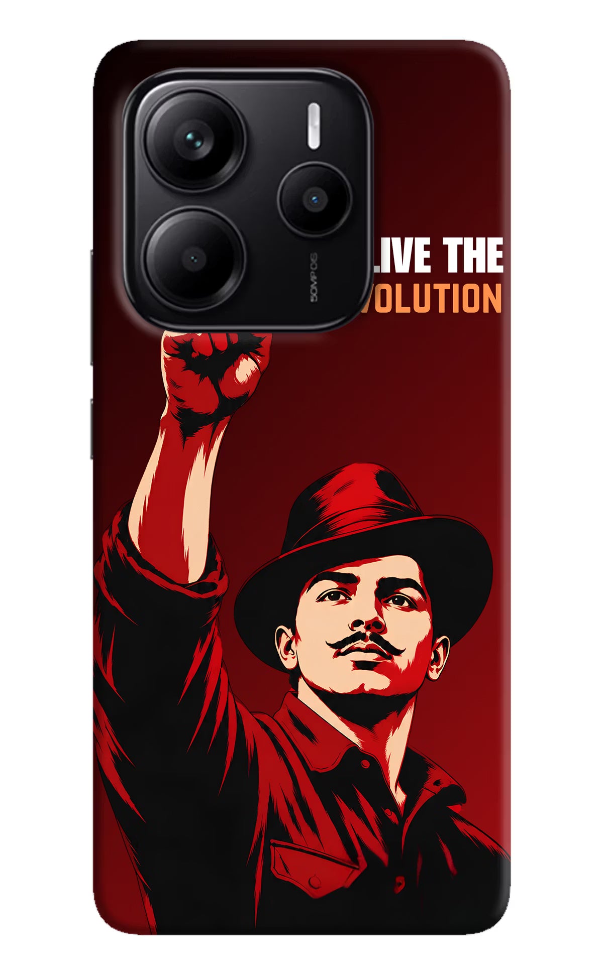 Bhagat Singh Revolution Redmi Note 14 5G Back Cover