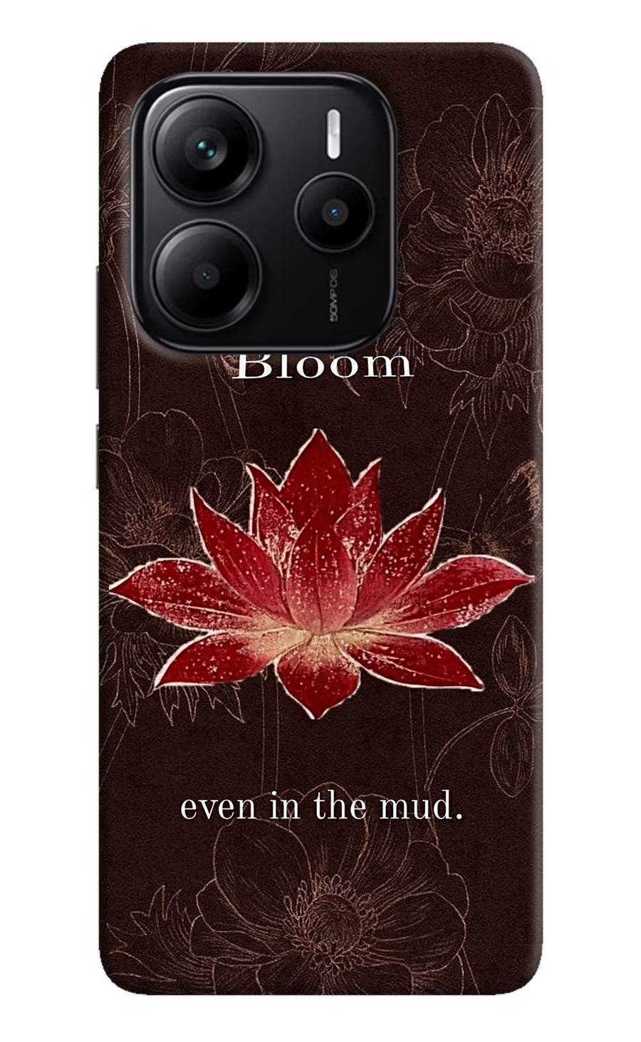 Bloom Redmi Note 14 5G Back Cover, Hard case