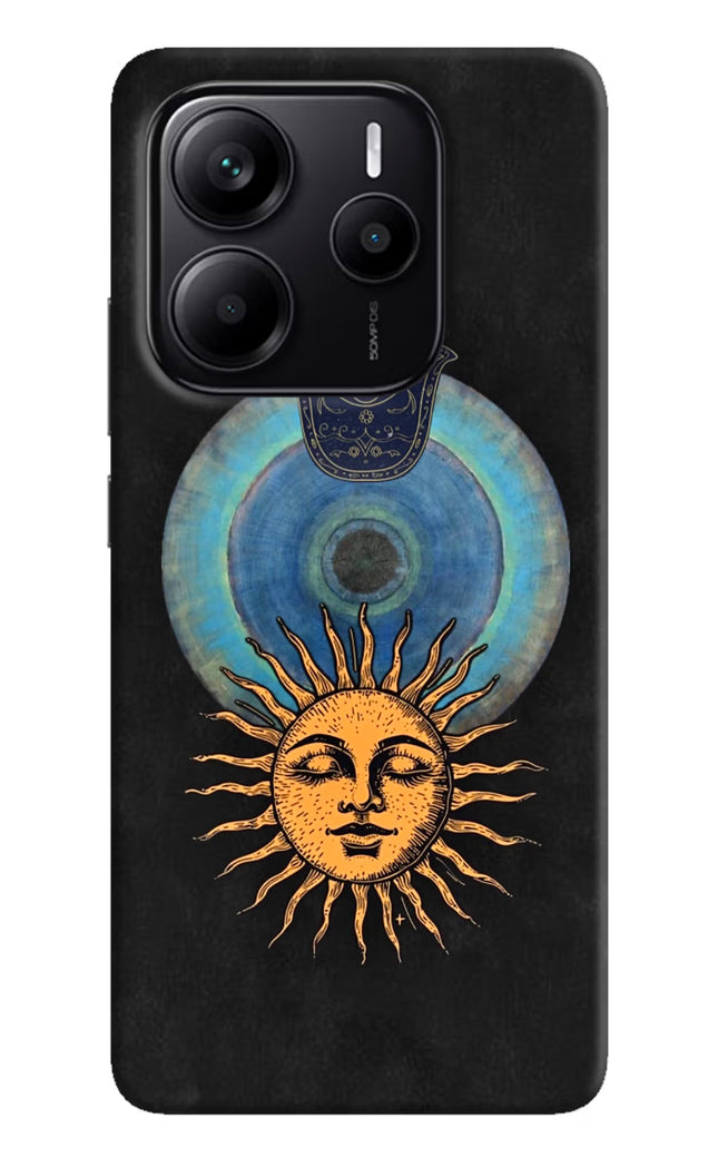 Divine Sun Redmi Note 14 5G Hard Case Back Cover by Casekaro