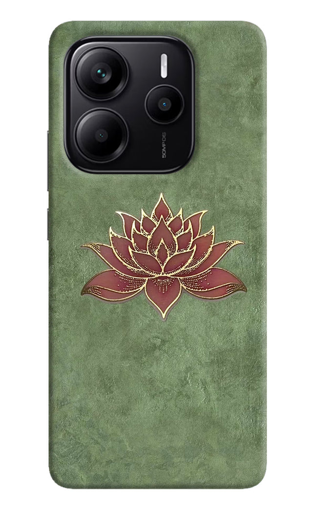 Lotus Grace Redmi Note 14 5G Hard Case Back Cover by Casekaro
