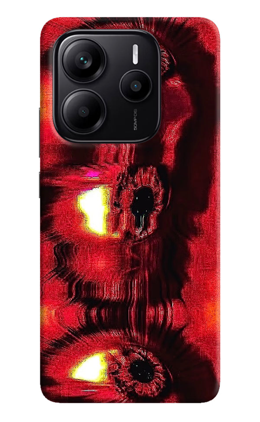 Fire Eye Redmi Note 14 5G Back Cover, Hard case