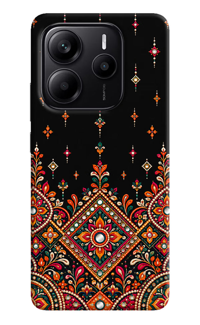 Noir Mehfil Redmi Note 14 5G Hard Case Back Cover by Casekaro
