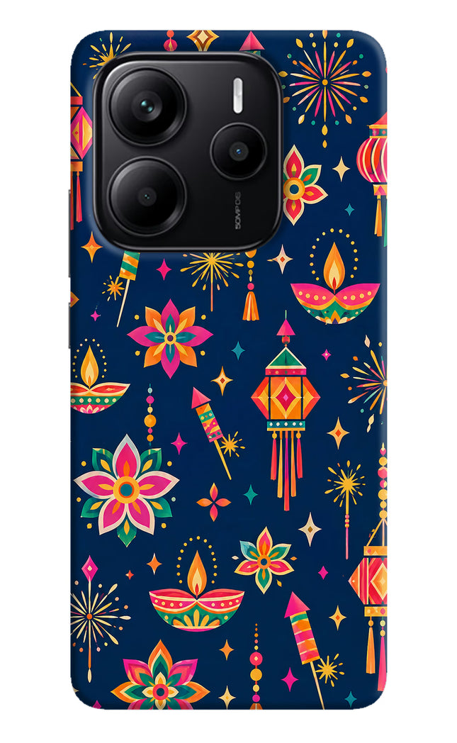 Festive Pop Redmi Note 14 5G Hard Case Back Cover by Casekaro