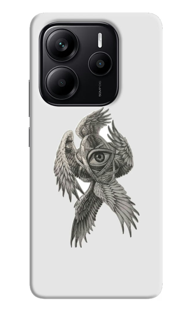 Accurate Angel Redmi Note 14 5G Hard Case Back Cover by Casekaro