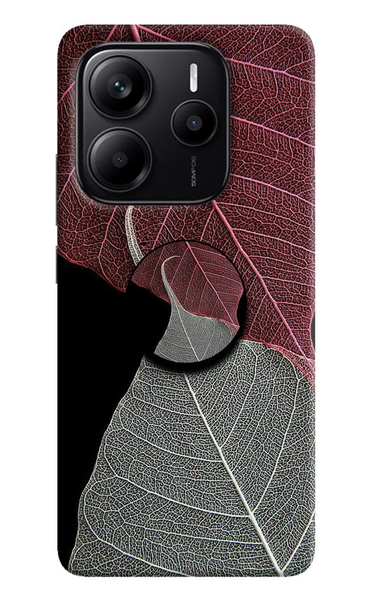 Leaf Pattern Redmi Note 14 5G Pop Case by Casekaro