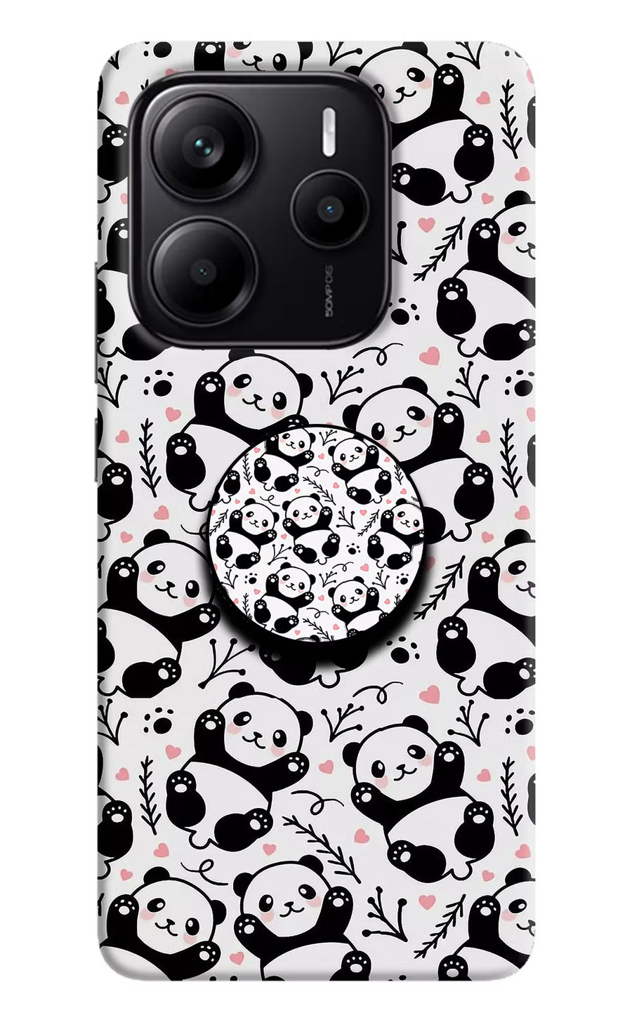 Cute Panda Redmi Note 14 5G Pop Case, Hard case