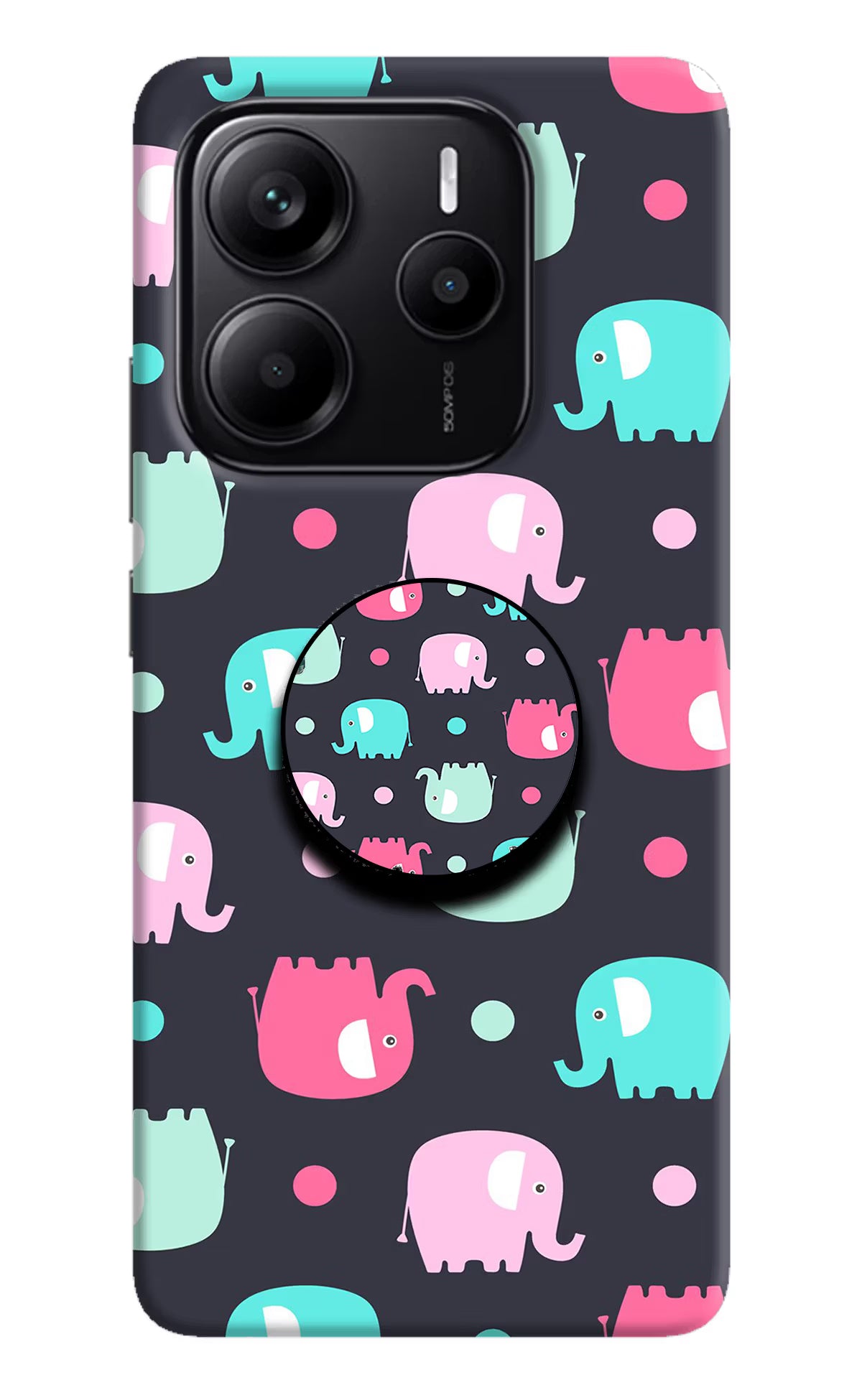 Baby Elephants Redmi Note 14 5G Pop Case by Casekaro