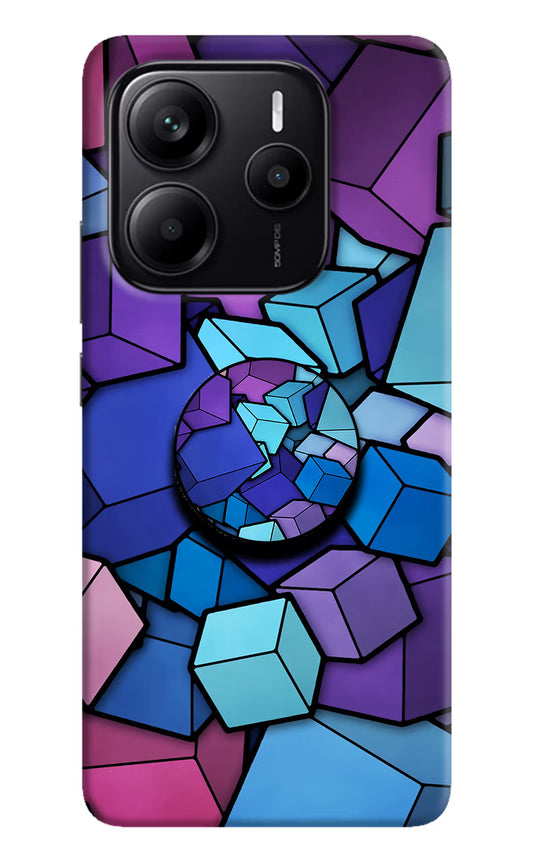 Cubic Abstract Redmi Note 14 5G Pop Case by Casekaro