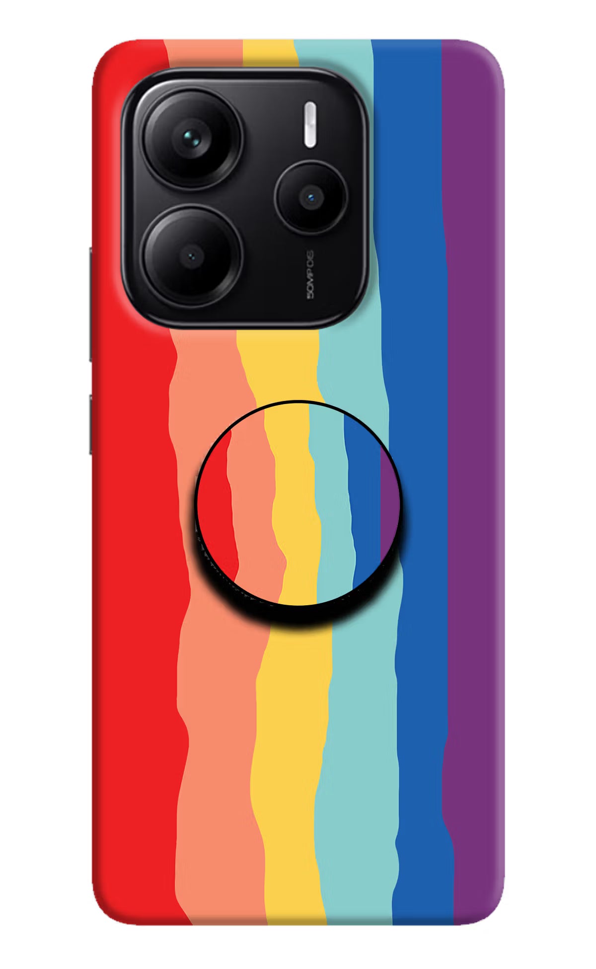 Rainbow Redmi Note 14 5G Pop Case by Casekaro