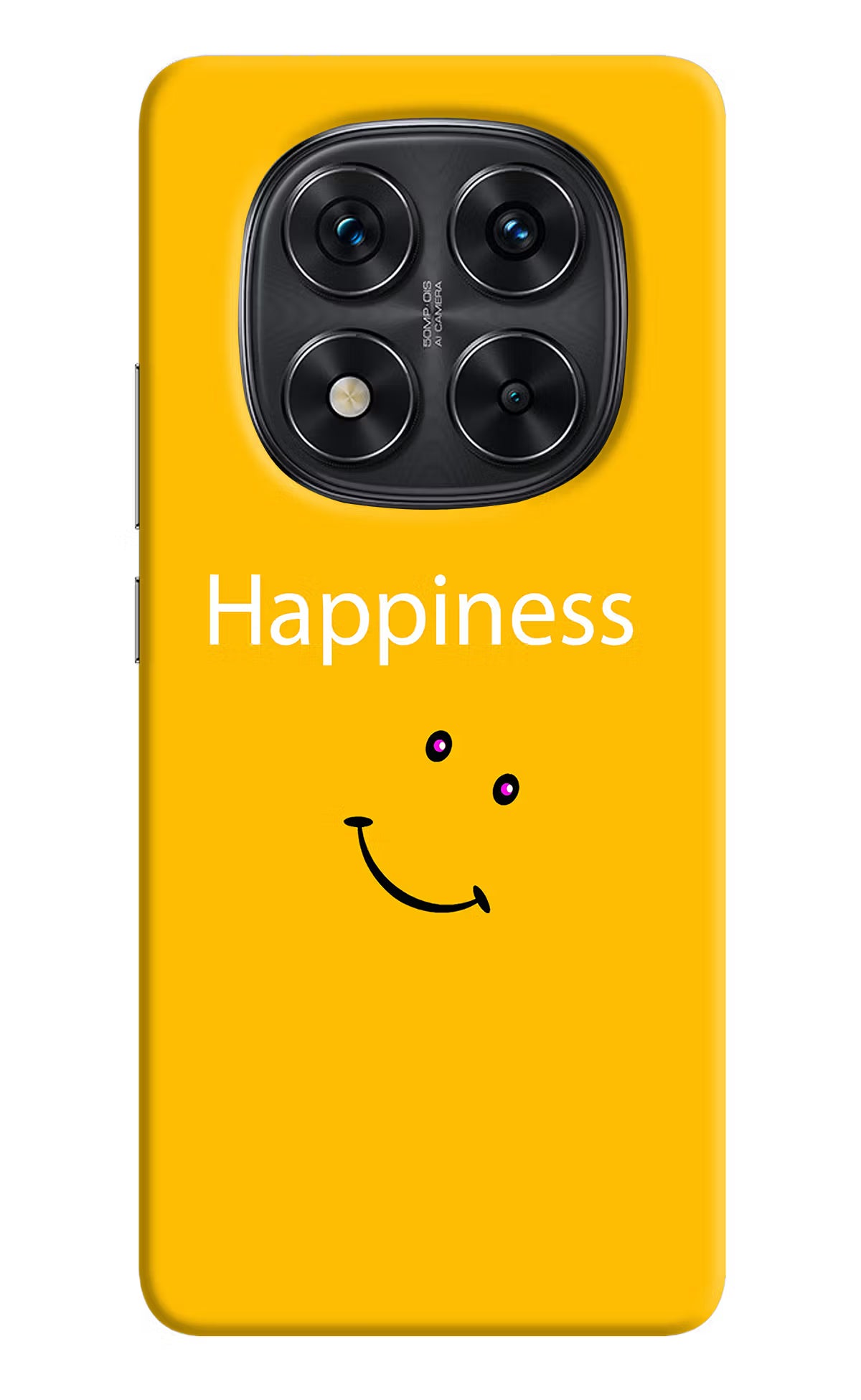 Happiness With Smiley Redmi Note 14 Pro 5G Hard Case Back Cover by Casekaro