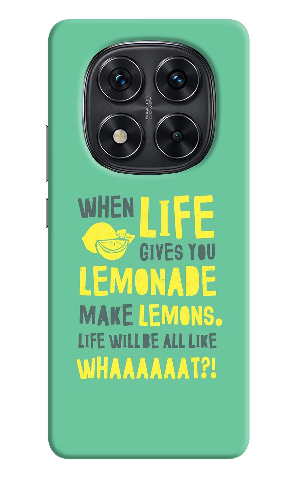 Quote Redmi Note 14 Pro 5G Hard Case Back Cover by Casekaro