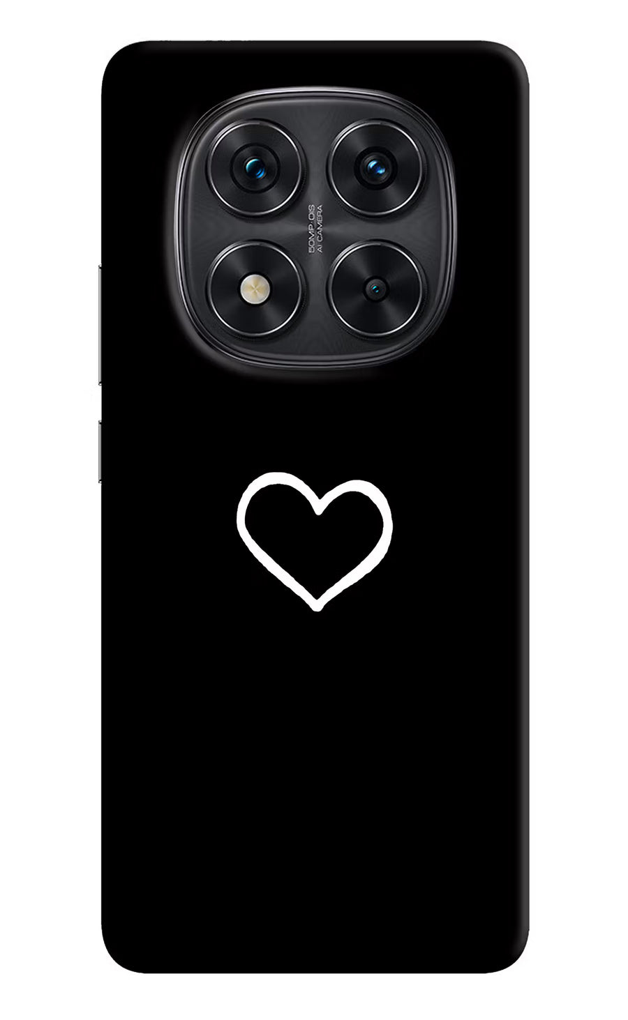 Heart Redmi Note 14 Pro 5G Back Cover, Hard case
