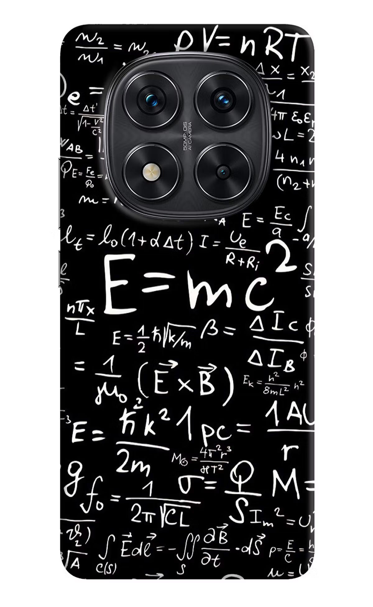 Physics Formula Redmi Note 14 Pro 5G Hard Case Back Cover by Casekaro
