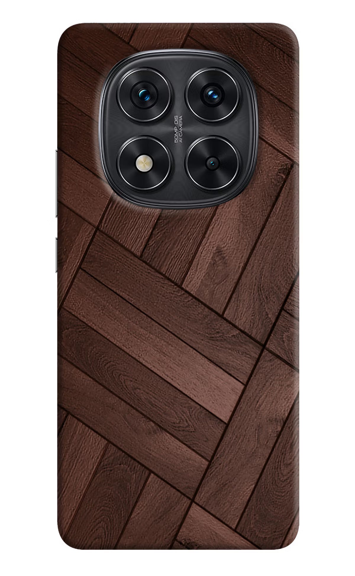 Wooden Texture Design Redmi Note 14 Pro 5G Hard Case Back Cover by Casekaro