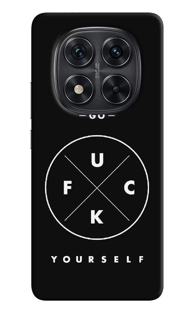Go Fuck Yourself Redmi Note 14 Pro 5G Hard Case Back Cover by Casekaro