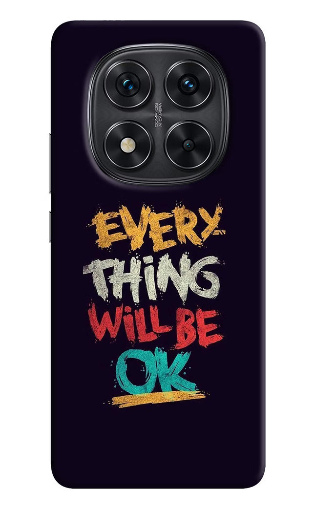 Everything Will Be Ok Redmi Note 14 Pro 5G Hard Case Back Cover by Casekaro