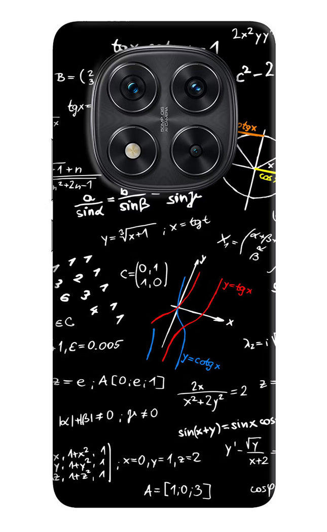 Mathematics Formula Redmi Note 14 Pro 5G Hard Case Back Cover by Casekaro