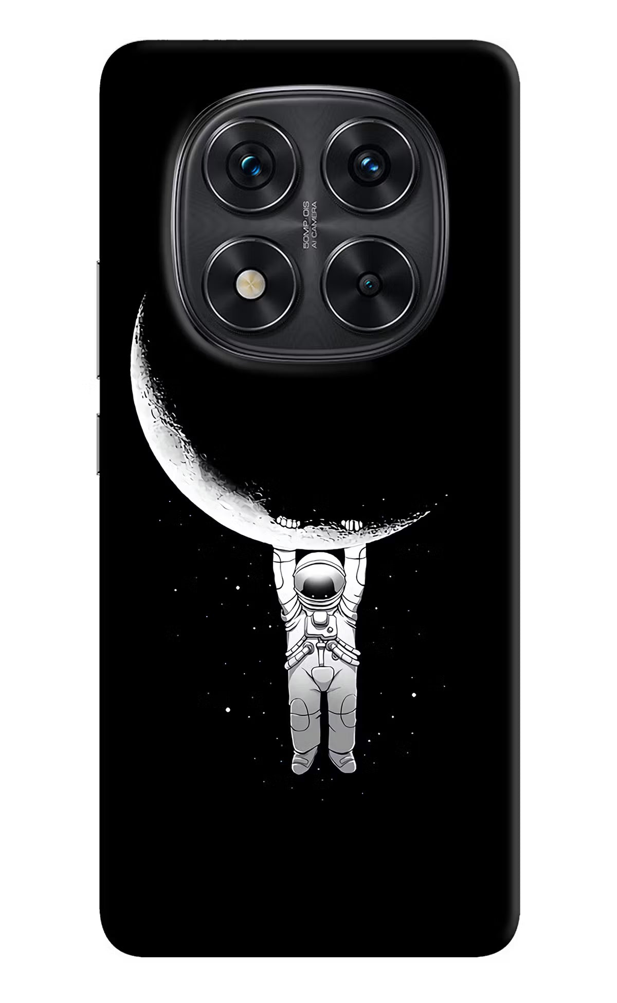 Moon Space Redmi Note 14 Pro 5G Hard Case Back Cover by Casekaro