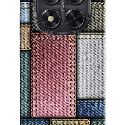 Multicolor Jeans Redmi Note 14 Pro 5G Hard Case Back Cover by Casekaro