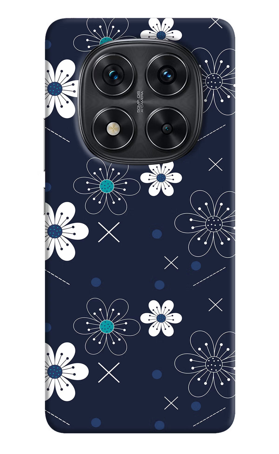 Flowers Redmi Note 14 Pro 5G Back Cover, Hard case