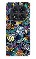 Space Abstract Redmi Note 14 Pro 5G Hard Case Back Cover by Casekaro